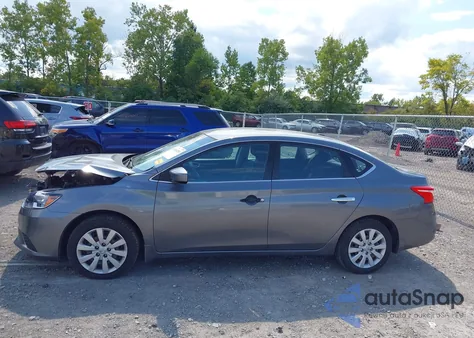 2017 Nissan Sentra Sv from USA, damaged, VIN 3N1AB7AP8HL711448